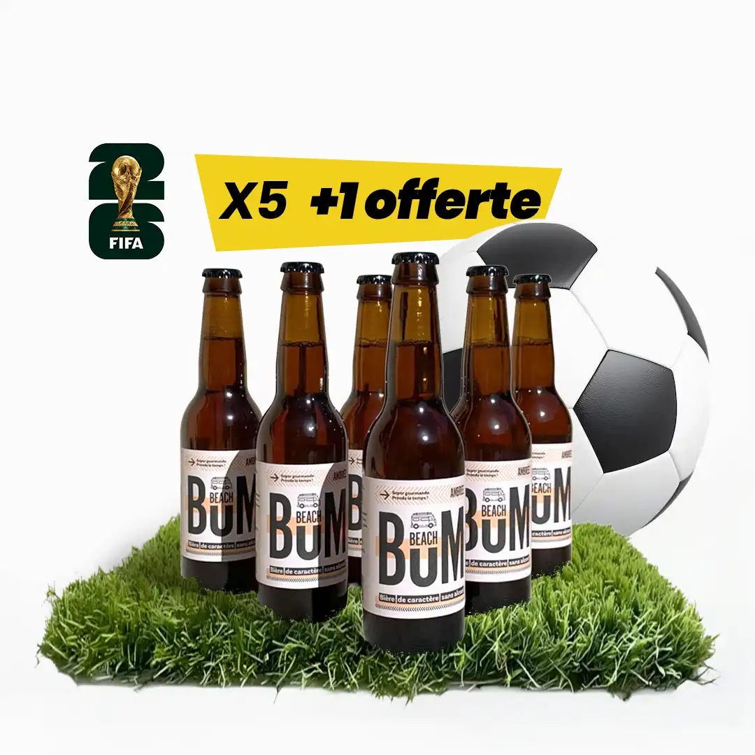 Matchday Pack – Beach Bum, Ambrée x5 + 1 offerte