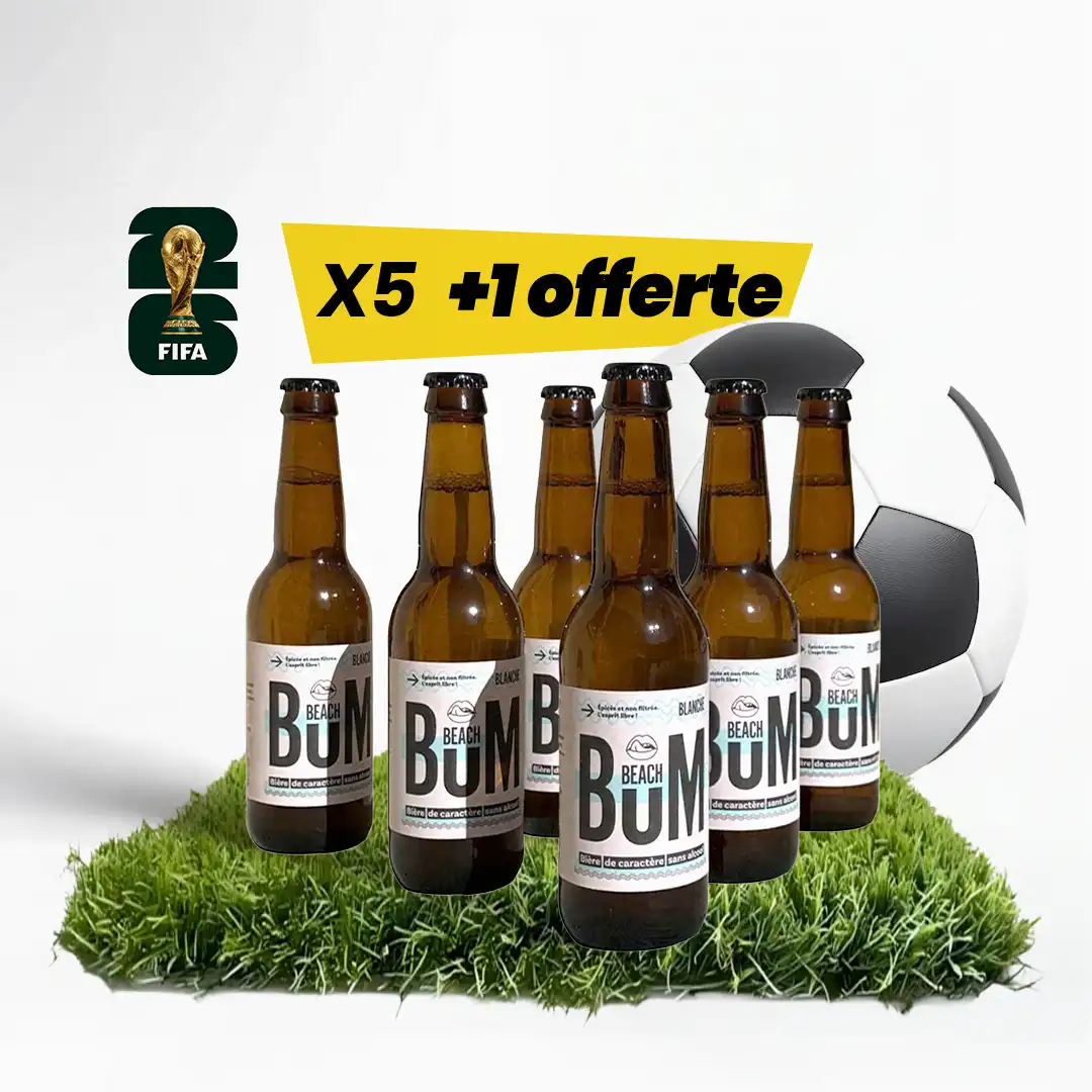 Matchday Pack – Beach Bum, Blanche x5 + 1 offerte