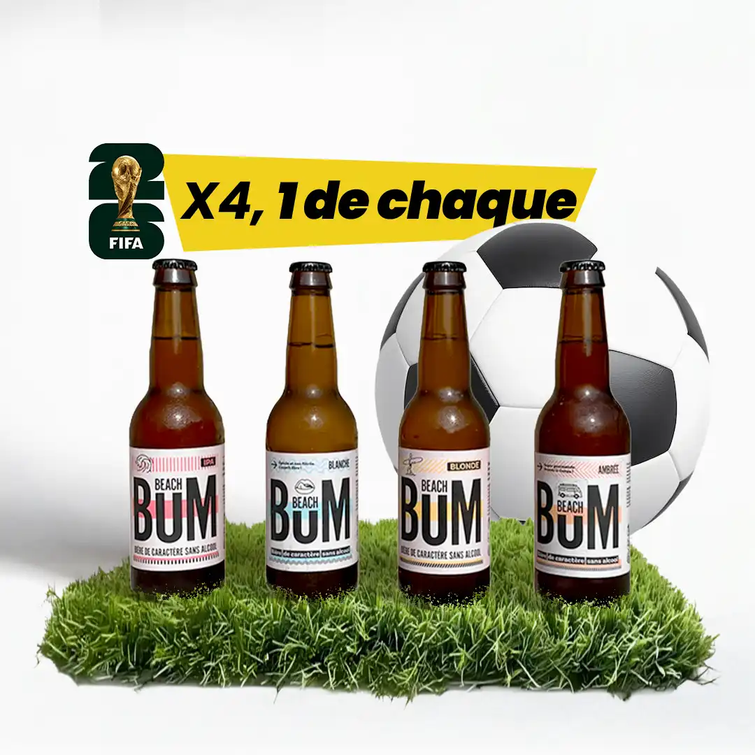 Kick-Off Tasting Pack – Beach Bum x4 – 1 de chaque