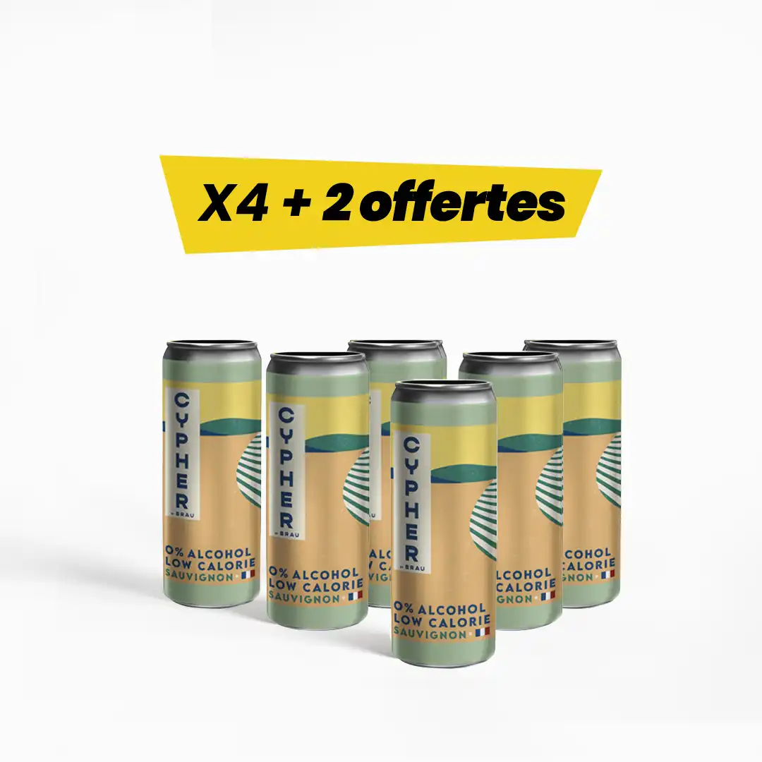 Pack Anti-Gaspi – Cypher Blanc (25cl) x4 + 2 offertes