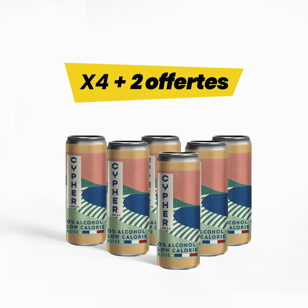 Pack Anti-Gaspi – Cypher Rosé (25cl) x4 + 2 offertes